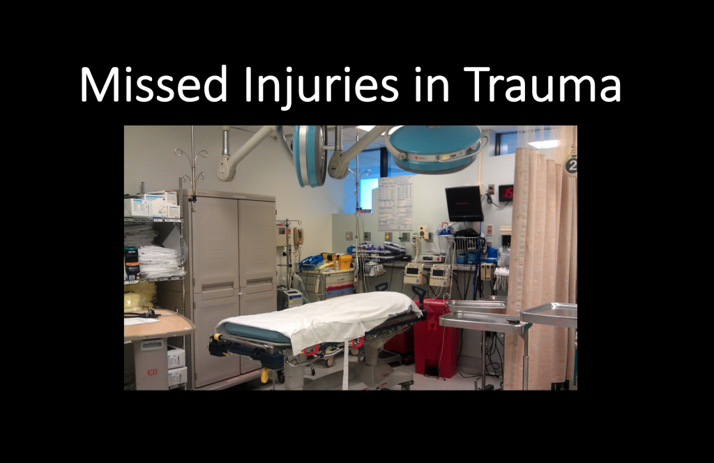 EmDOCs Net Emergency Medicine EducationMissed Injuries In Trauma Patients An Emergency